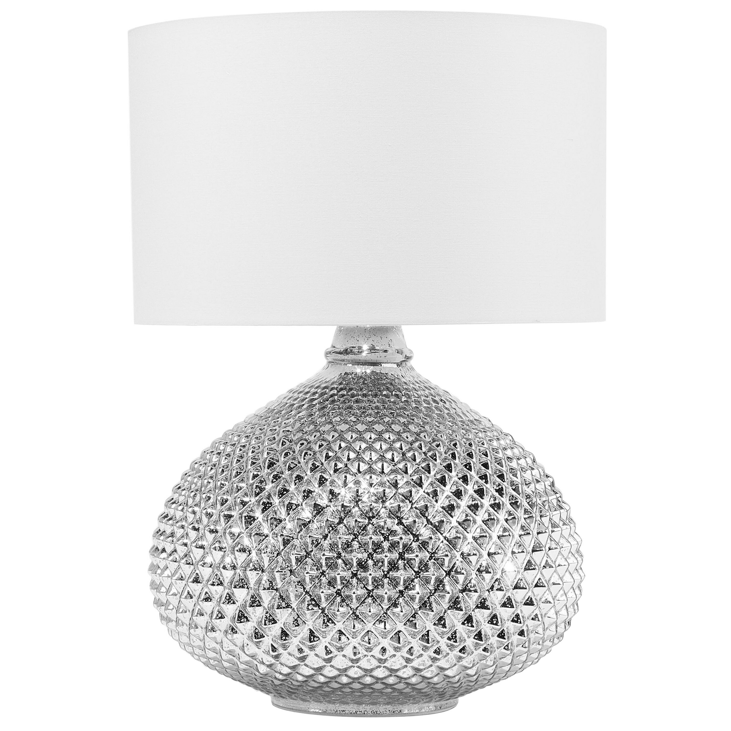 Bordslampa MADON Glas Silver