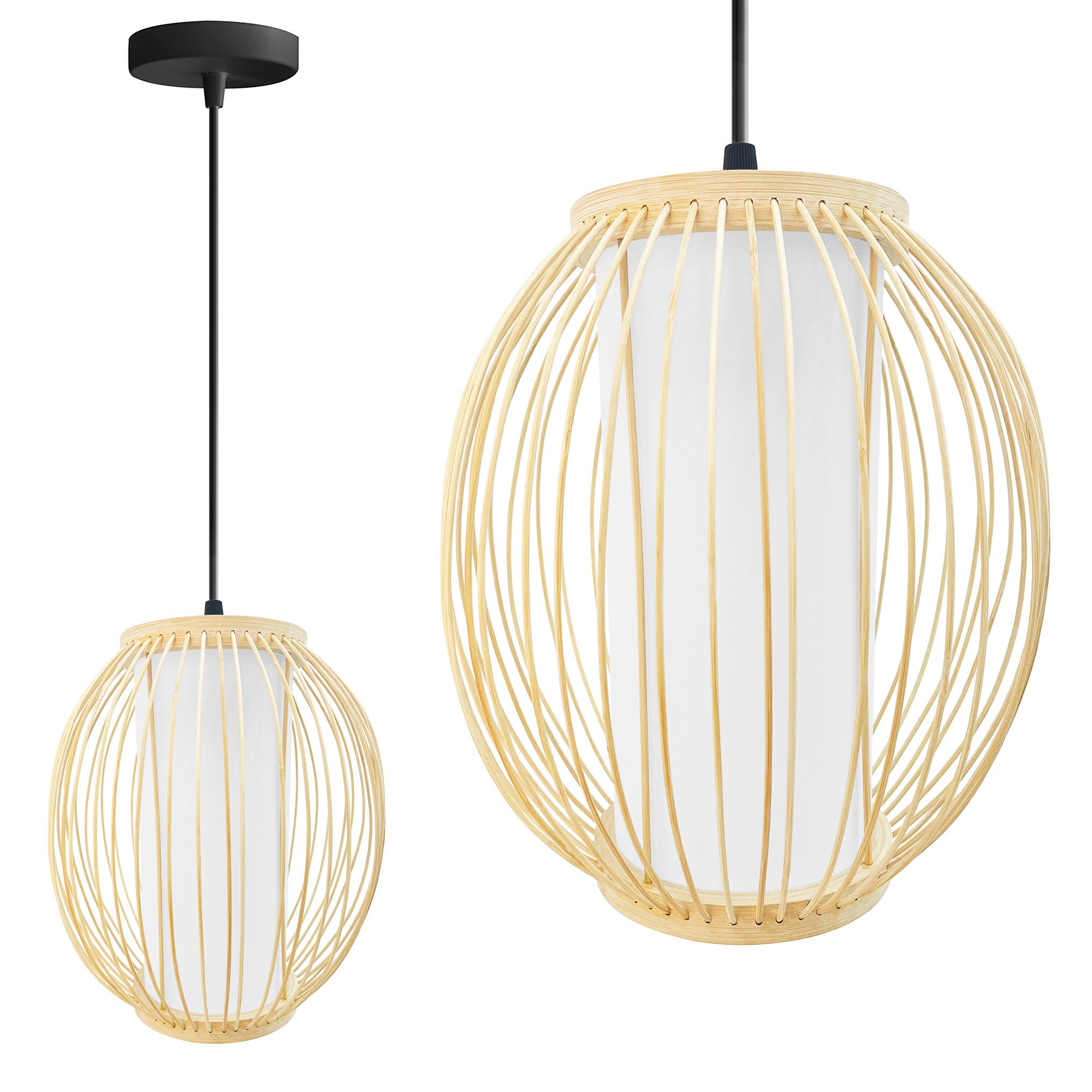 TOOLIGHT hängande taklampa APP1634-1CP Brun 25x23x25cm