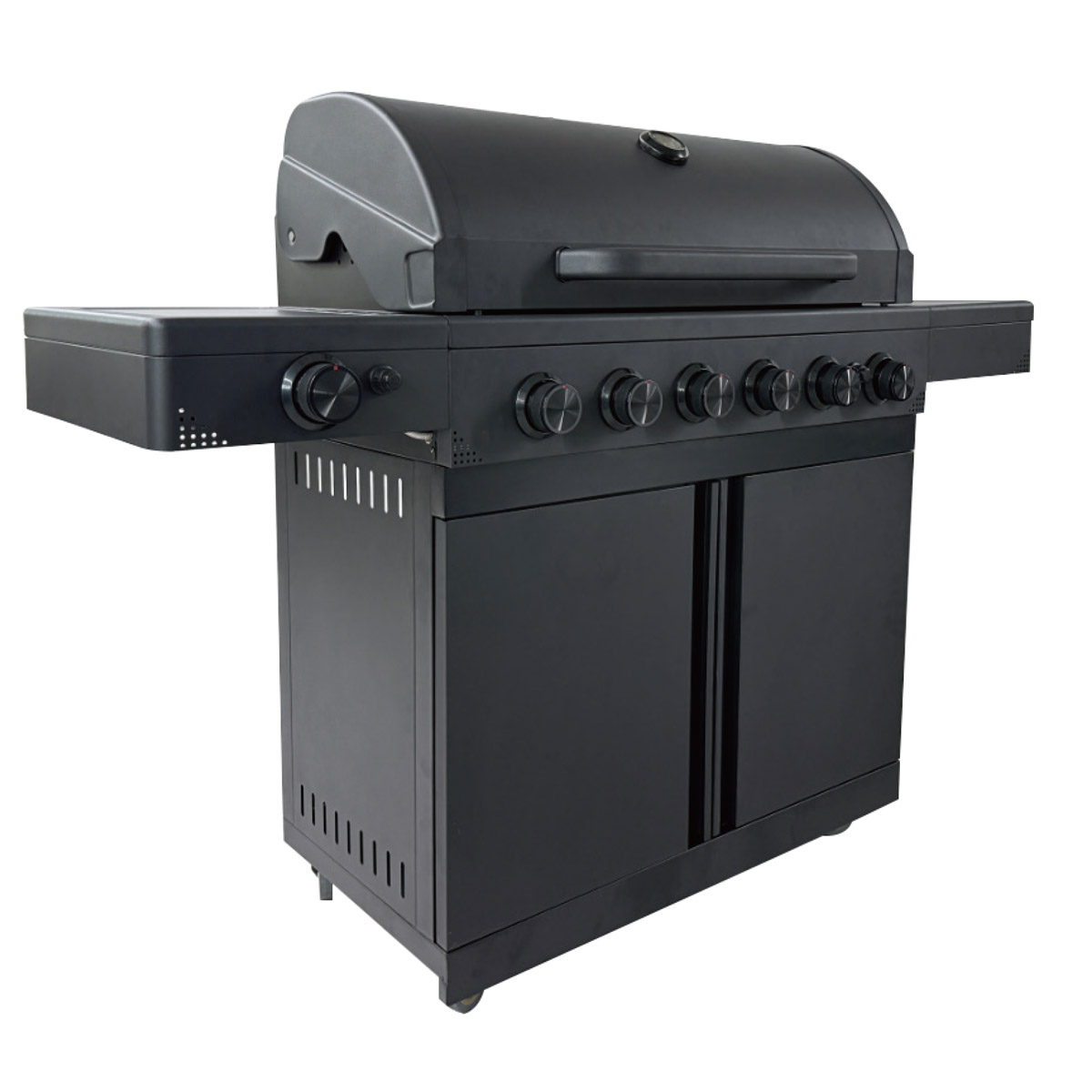 Lucifer Gasolgrill Black 6+1