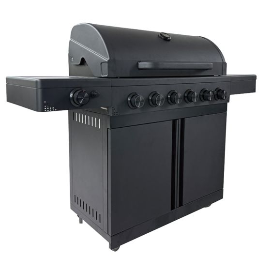 Lucifer Gasolgrill Black 6+1