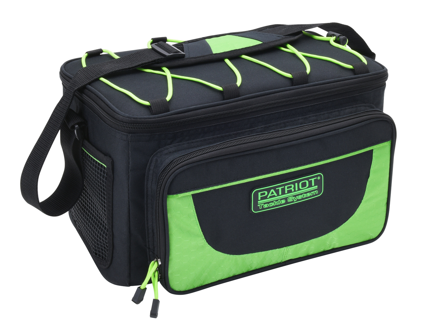 Patriot Tackle System Large grön/svart betesväska, inklusive 4 betesaskar i storlek Large