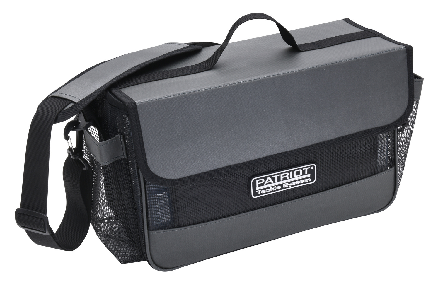 Patriot MultiBag betesväska med jiggpanel och relingsfäste, inklusive 3 betesaskar i storlek Large