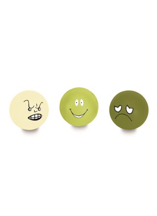 Eco Body Finger Boll, 3st set