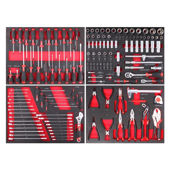 Timco verktygsvagn med verktyg Elite 14 ltk 489-delad