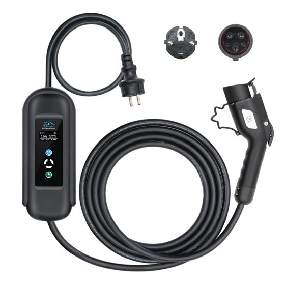 Motorwerk laddstation för elbilar EV Type1 3.7 kW 1x16 A 5 m