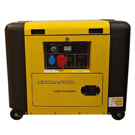 Sinemaster dieselaggregat KDE7500SS3 400V