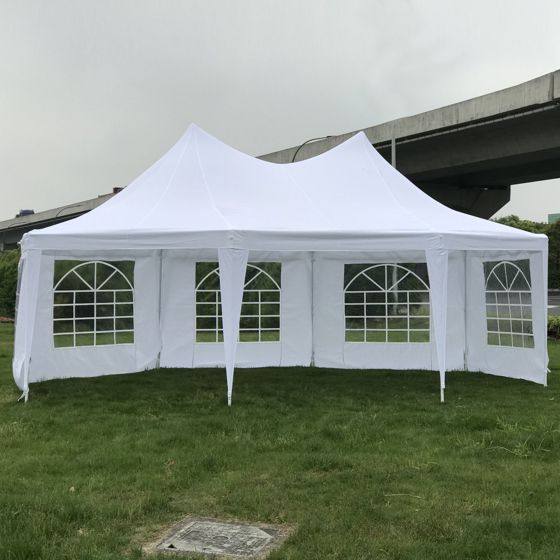 Green Land 10-sidigt partytält 6,5x8,9 m