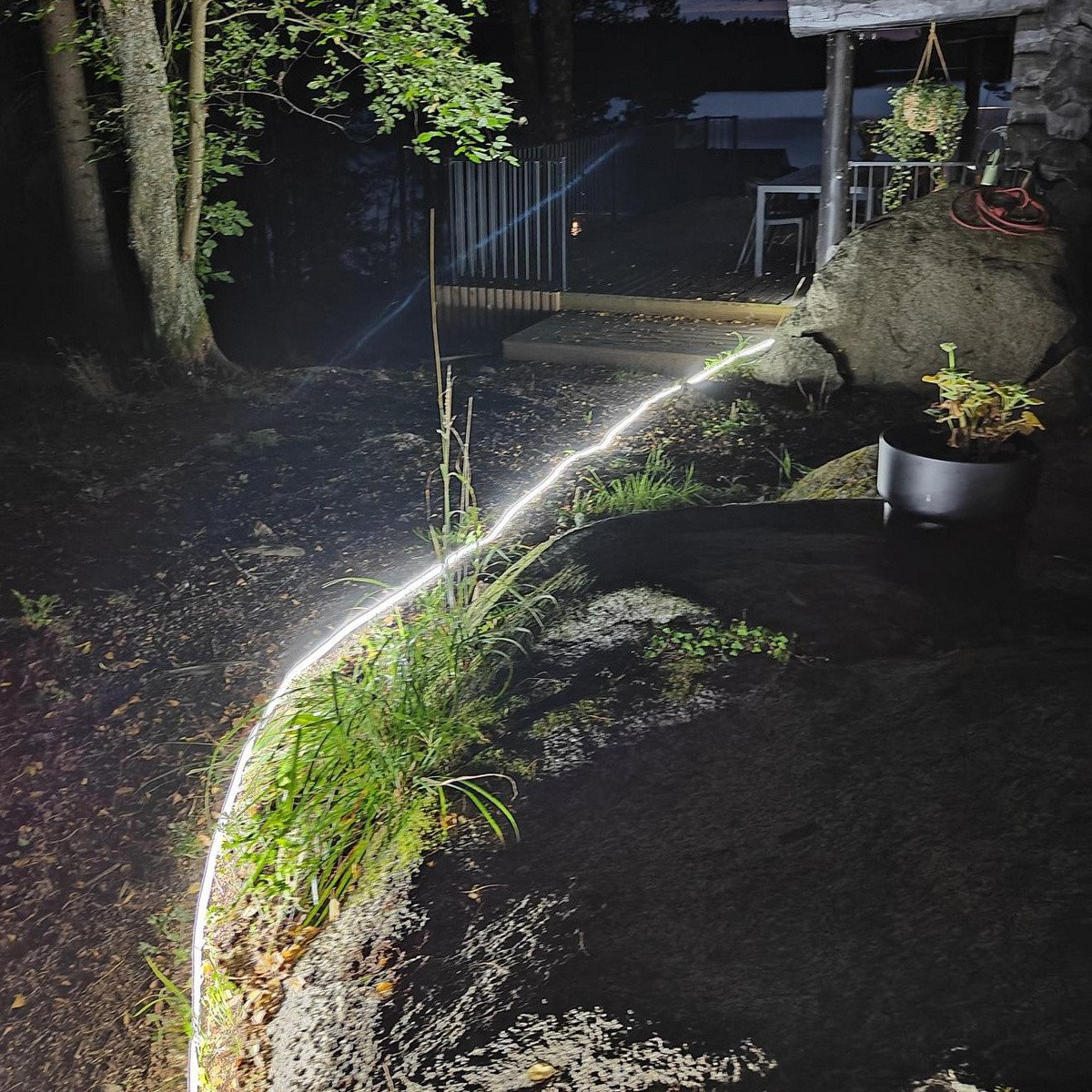 BrightSolar LED-ljusslinga 20 m 30000 lm