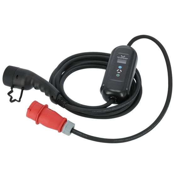Motorwerk laddstation för elbilar EV Type2 11 kW 5 m