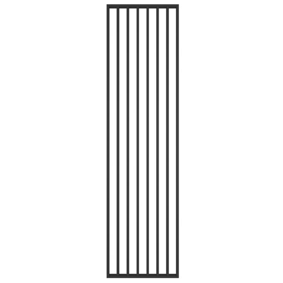 Evella rumsavdelare DIY svart utdragbar