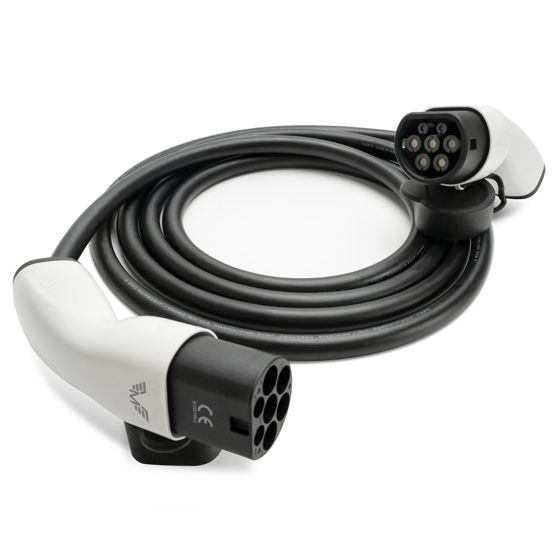Motorwerk laddkabel för elbil EVSE Type2 11 kW 5 m