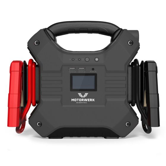 Motorwerk extra startmotor för tunga fordon 12/24 V 35000 mAh