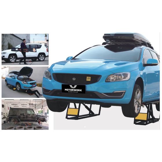 Motorwerk bärbar billyft 2500 kg 230 V