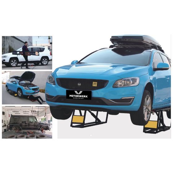 Motorwerk bärbar billyft 3500 kg 230 V