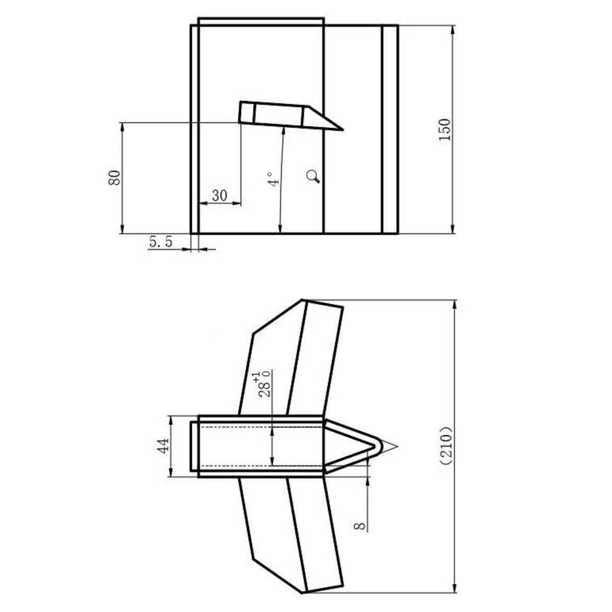 Timco kapning av stockar för 18T/22T traktorslipmaskin