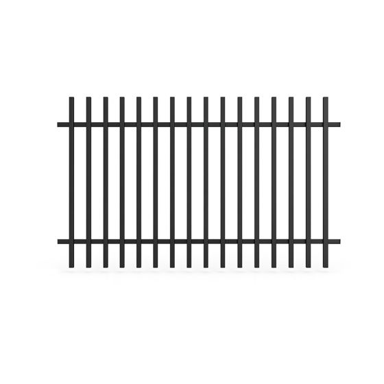 Green Land staketelement Garden II svart 2105 x 1100 x 68 mm
