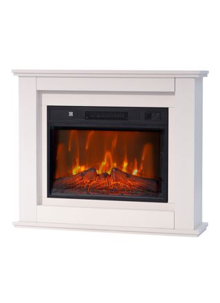 Lykke Elkamin L, 2000W, Vit