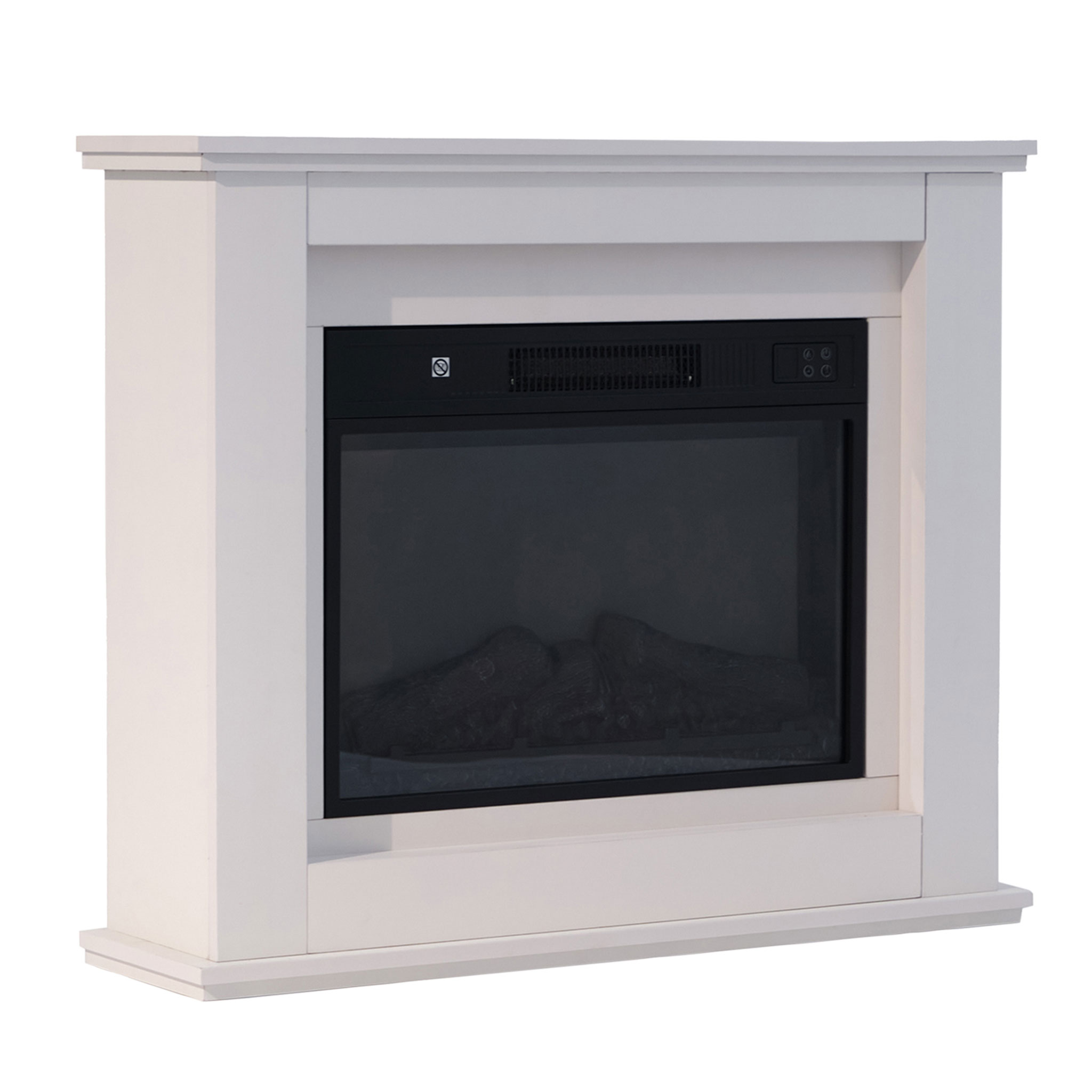 Lykke Elkamin L, 2000W, Vit