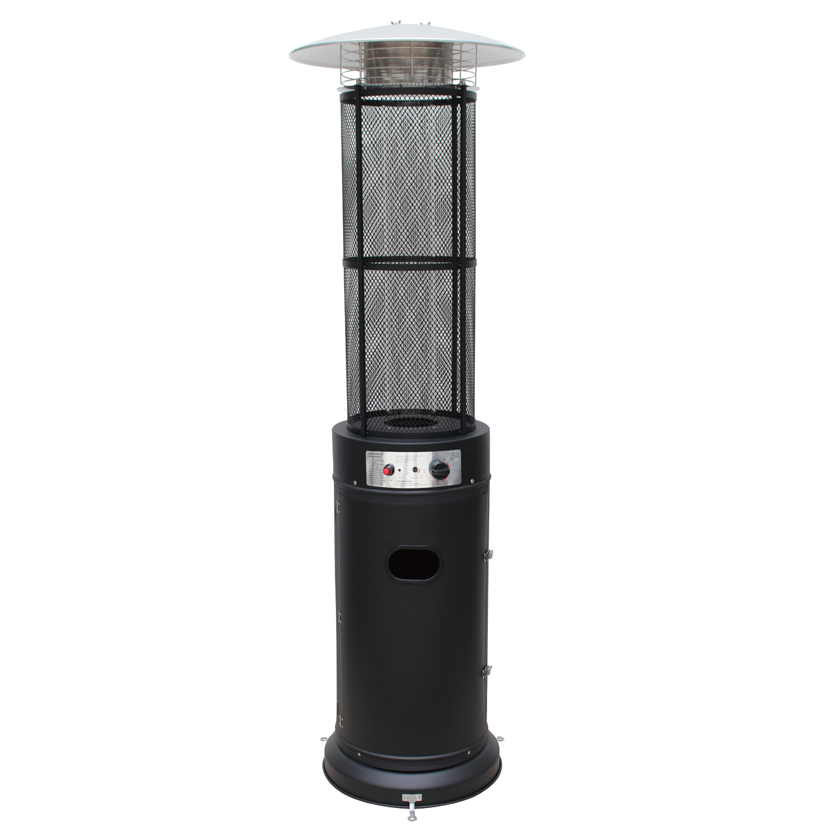 Fornorth Terrassvärmare Tube, 11kW gasdriven, svart