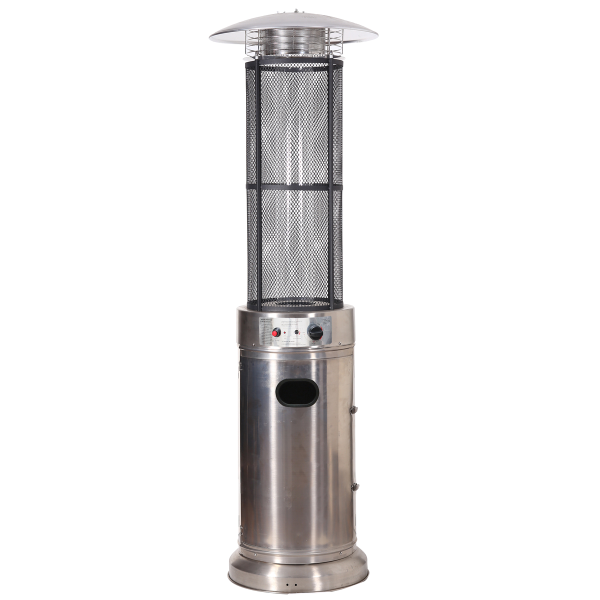 Fornorth Terrassvärmare Tube, 11kW gasdriven, rostfritt