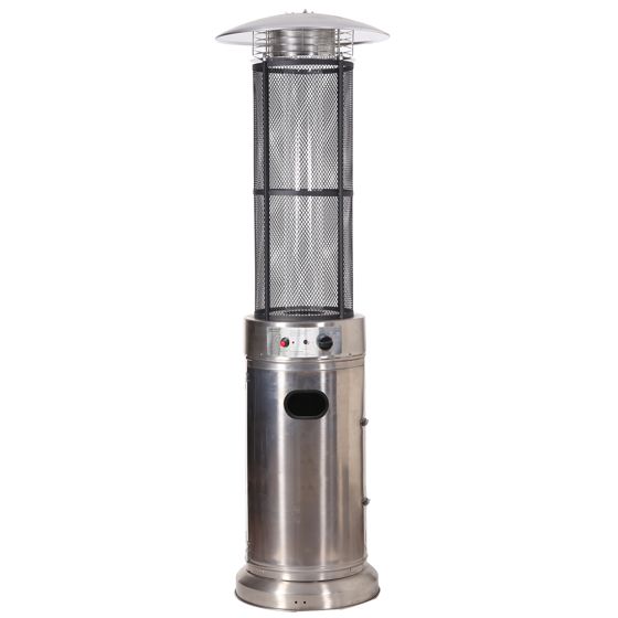 Fornorth Terrassvärmare Tube, 11kW gasdriven, rostfritt