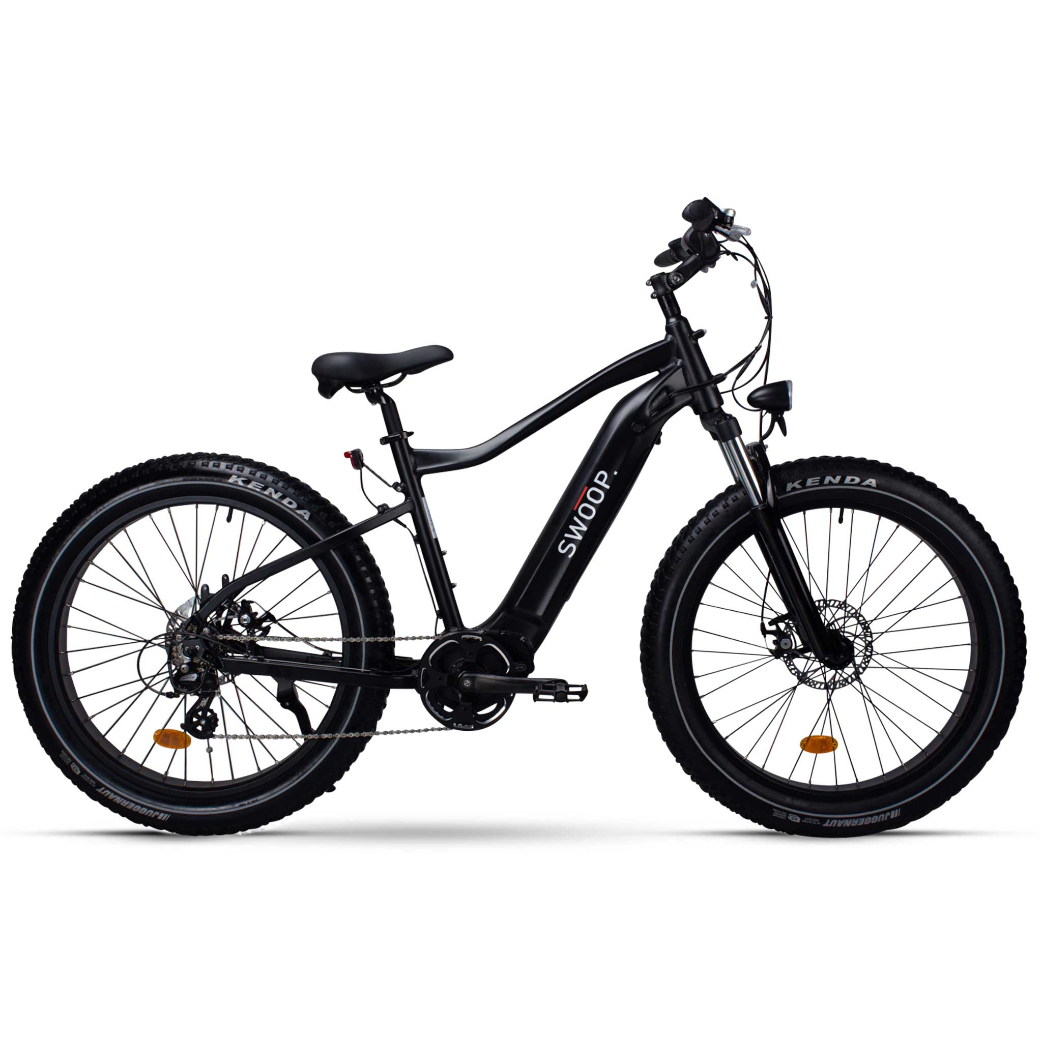 Swoop Fatbike Elcykel Attacker, 26