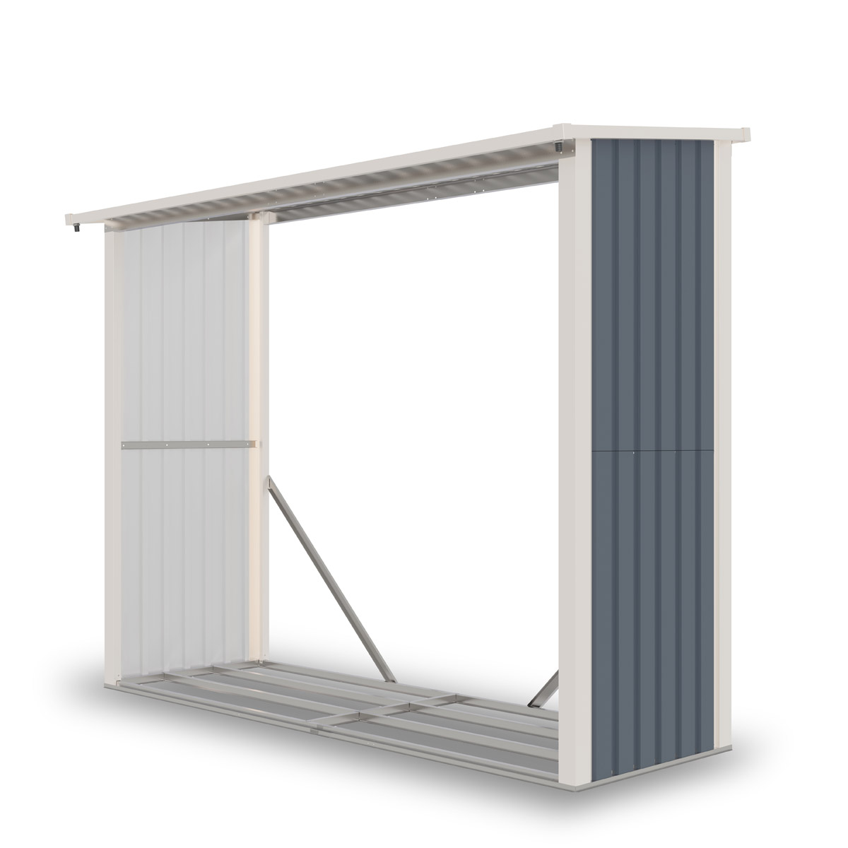 Fornorth Vedskjul 242x89x190cm (2,15m2)