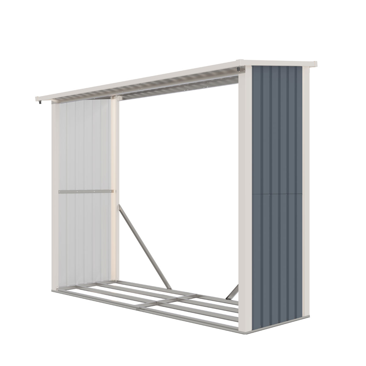 Fornorth Vedskjul 242x89x190cm (2,15m2)