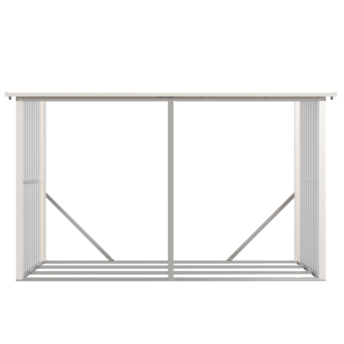 Fornorth Vedskjul 302x119x190cm (3,60m2)