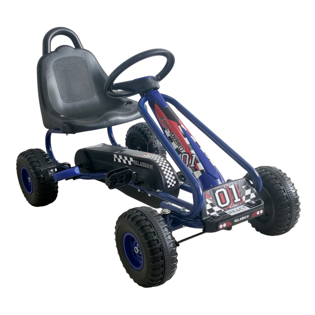React Trampbil Rally Blue