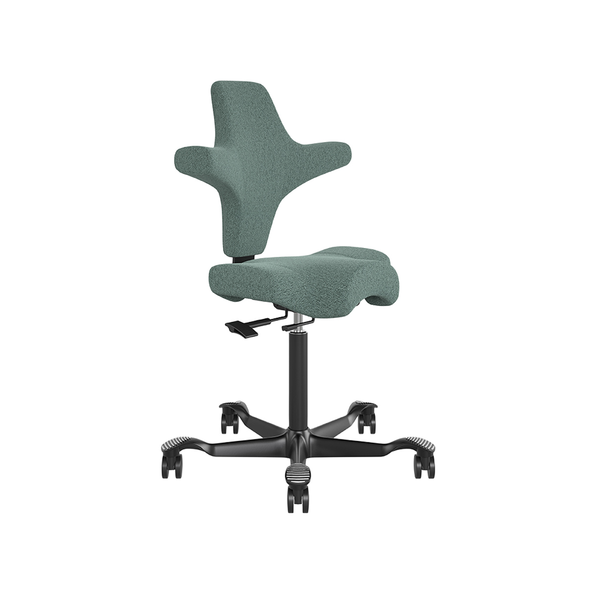 Lykke Ergonomisk Kontorsstol Comfort, Grön
