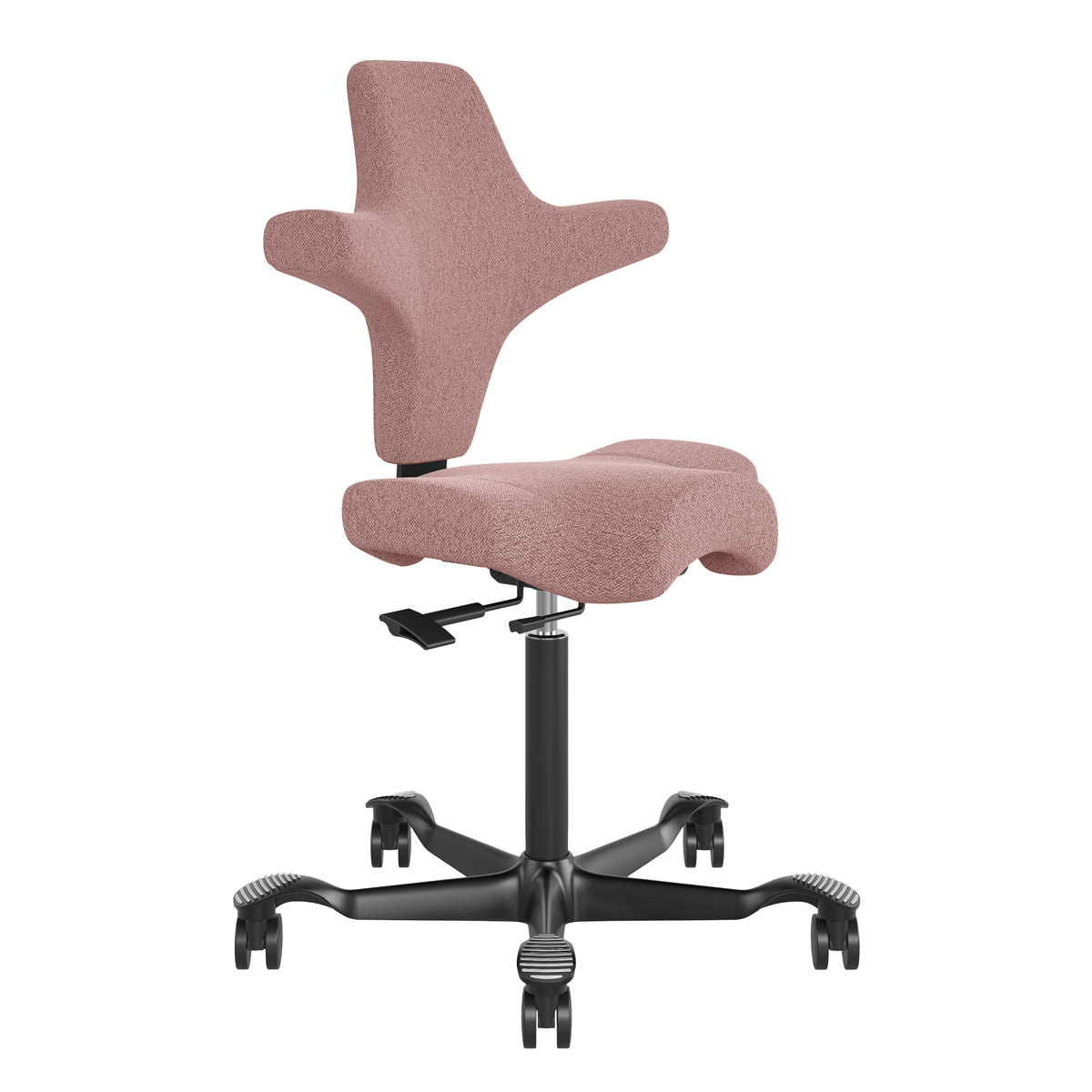Lykke Ergonomisk Kontorsstol Comfort, Rosa