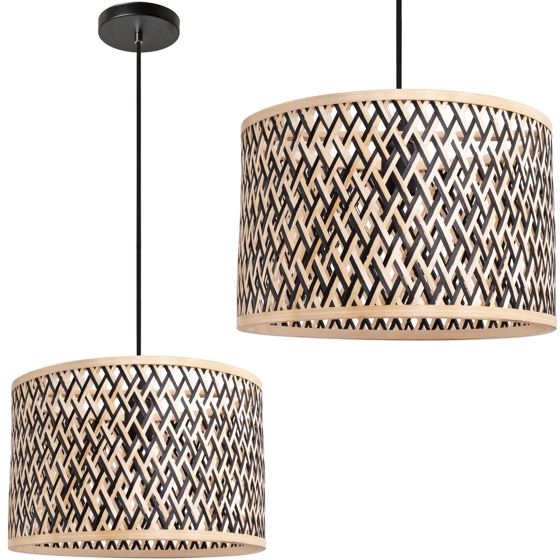 TOOLIGHT hängande taklampa APP1543-1CP BOHO Beige 32x32x21cm