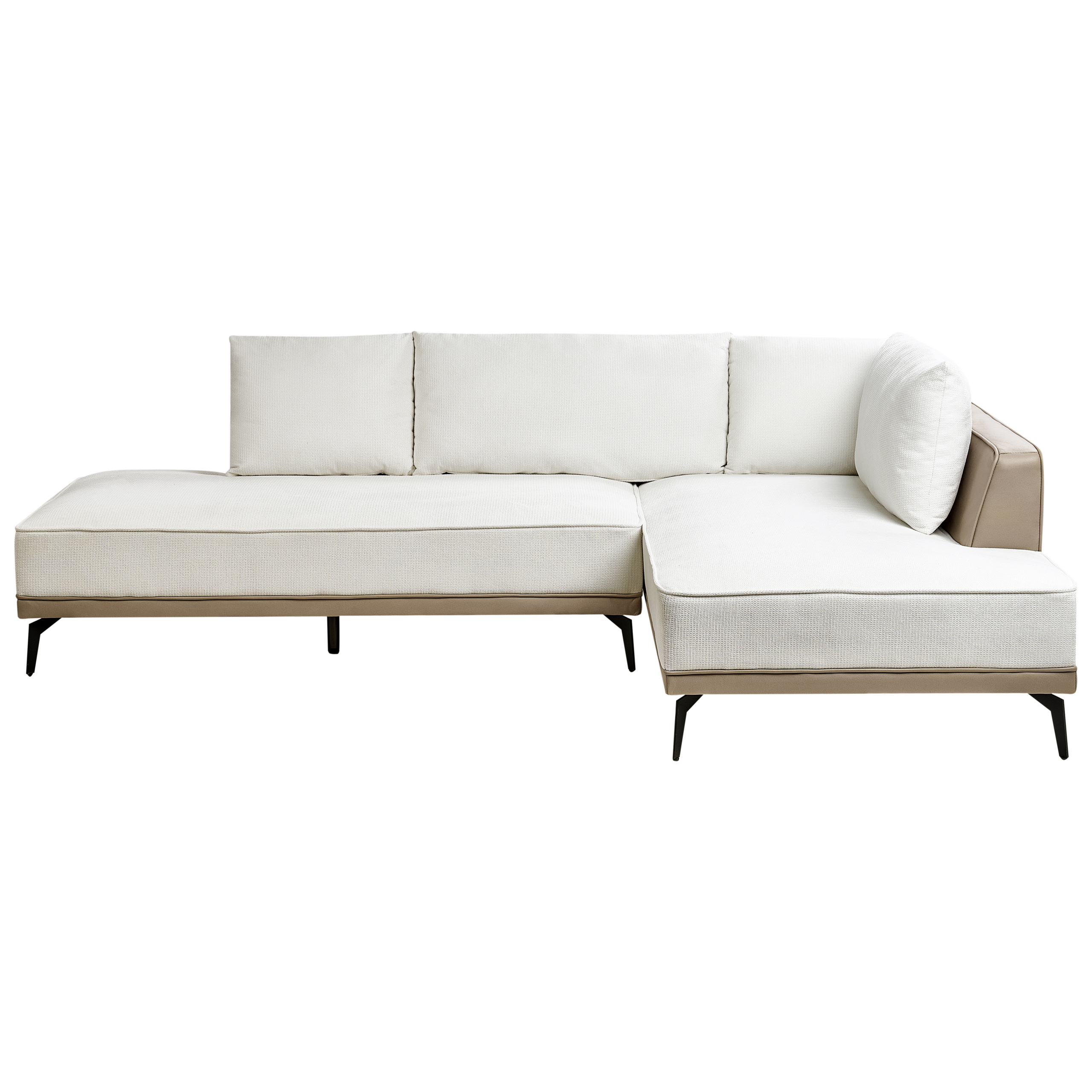 Hörnsoffa 3-sits MYKEN Off-White Vänstervänd