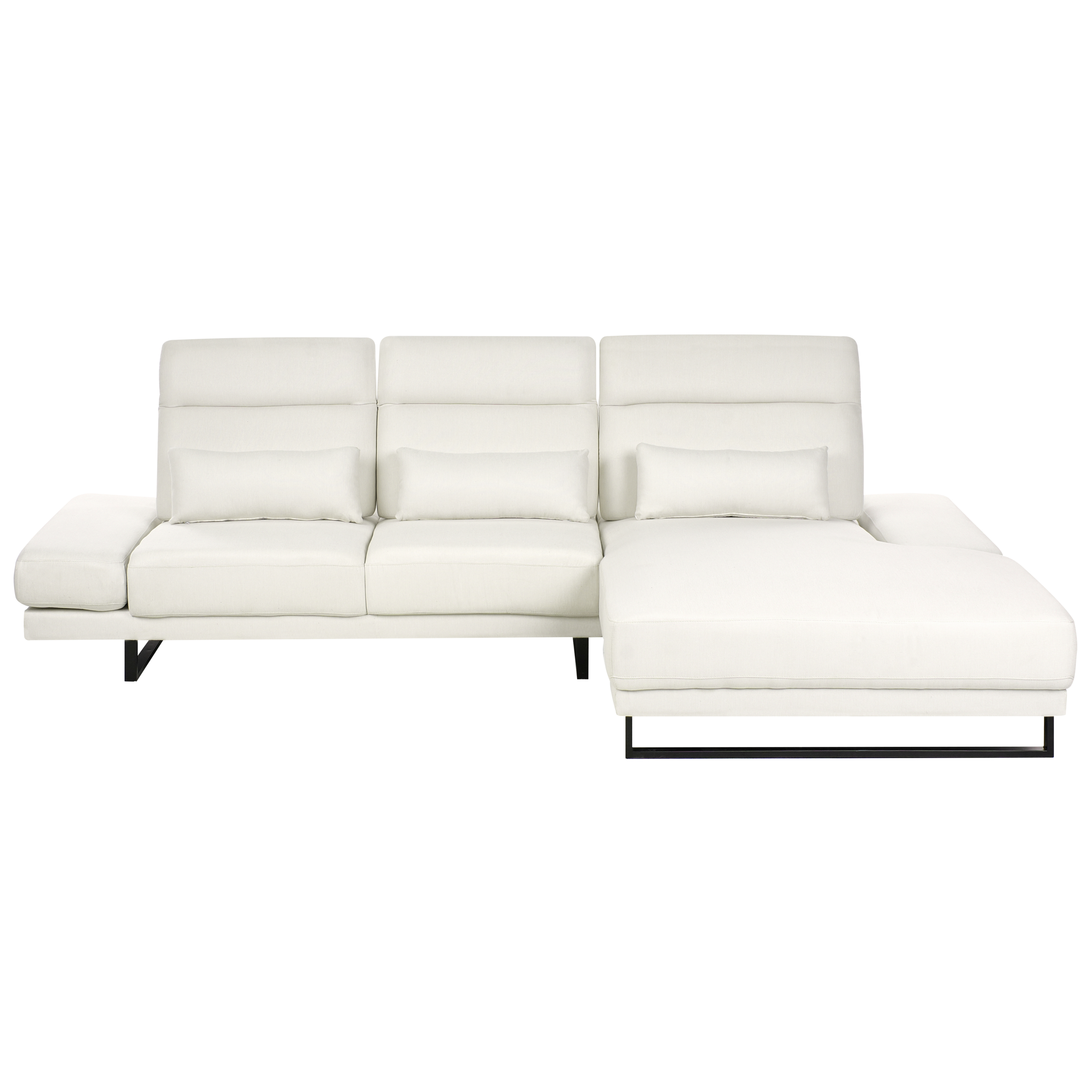 Hörnsoffa 4-sits IKAST Off-White Vänstervänd