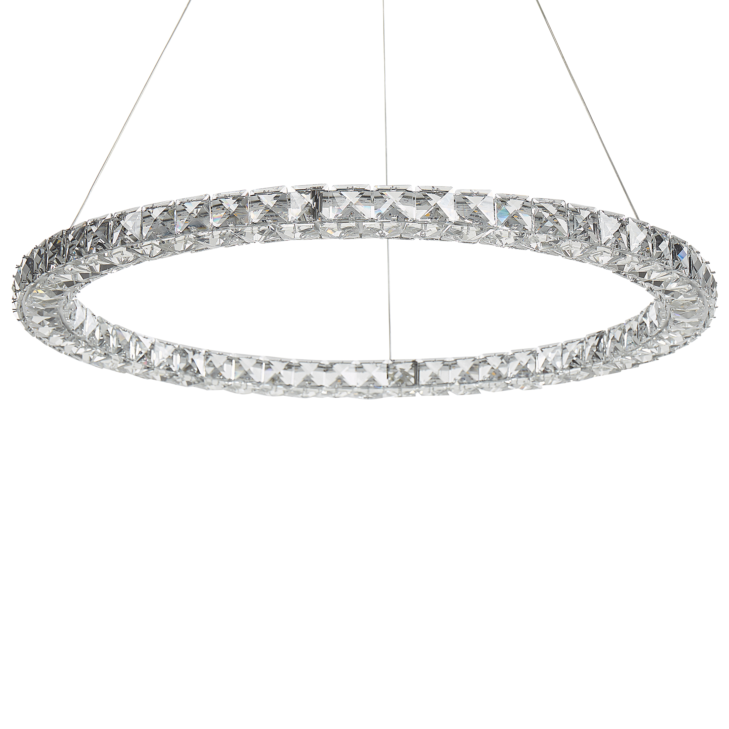 LED-pendellampa MAGAT Kristall Silver
