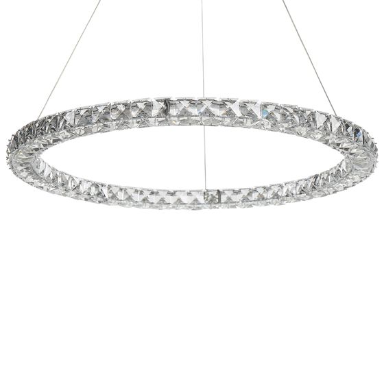 LED-pendellampa MAGAT Kristall Silver