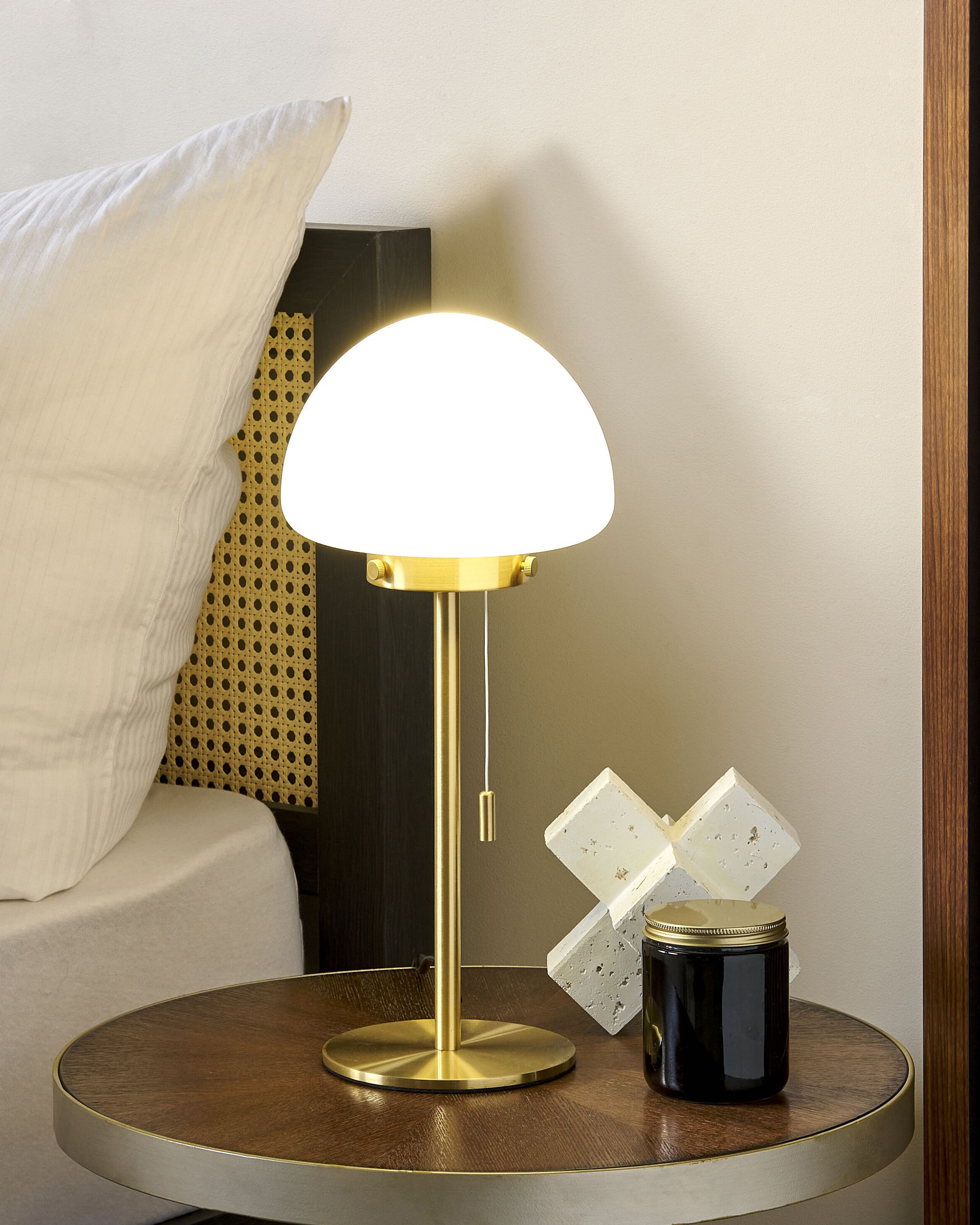 Bordslampa MORUGA Metall Guld
