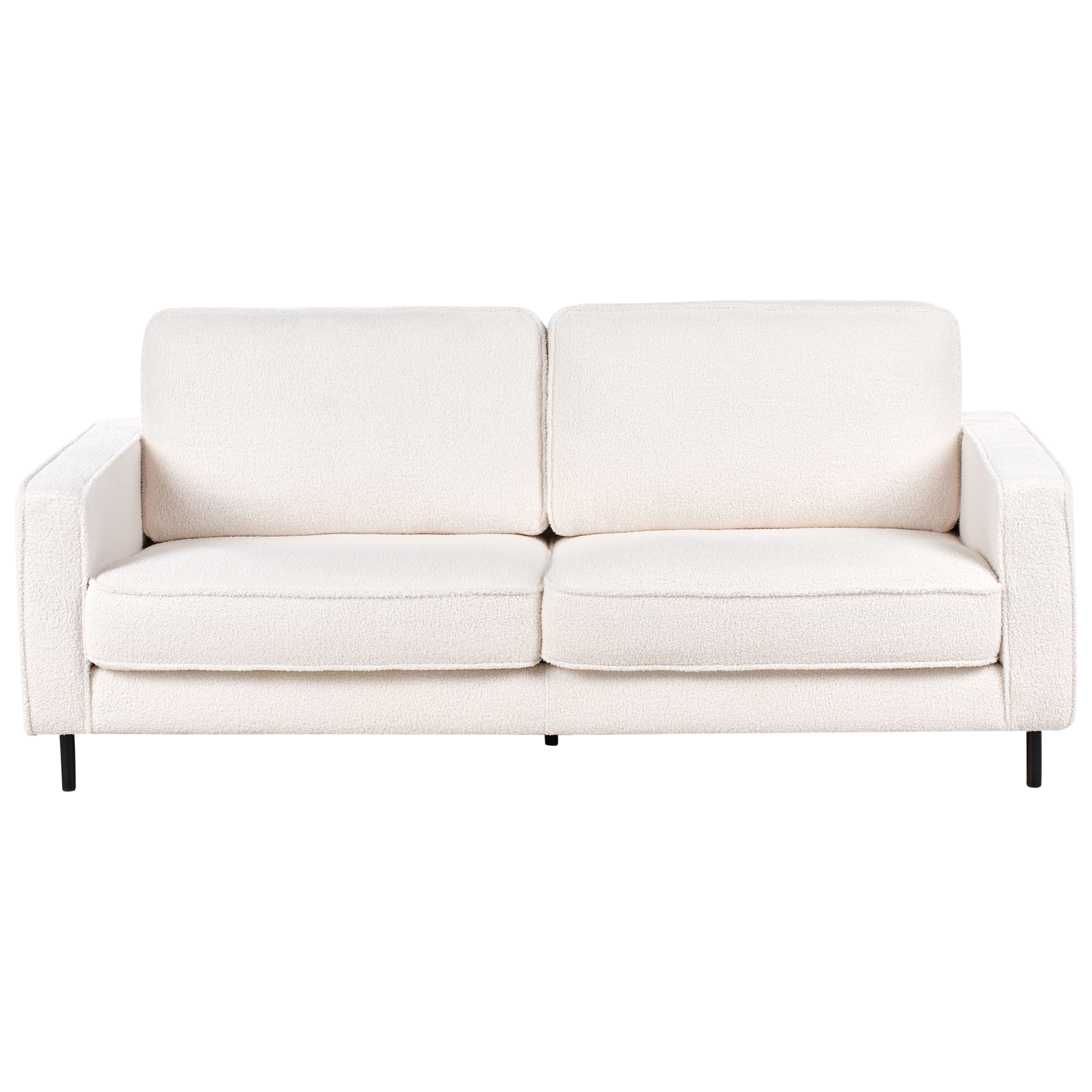 Soffa 3-sits SAVALEN Bouclé Vit