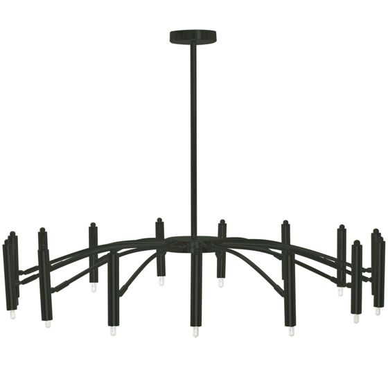TOOLIGHT hängande taklampa APP1196-15CP Svart 97x97x68cm