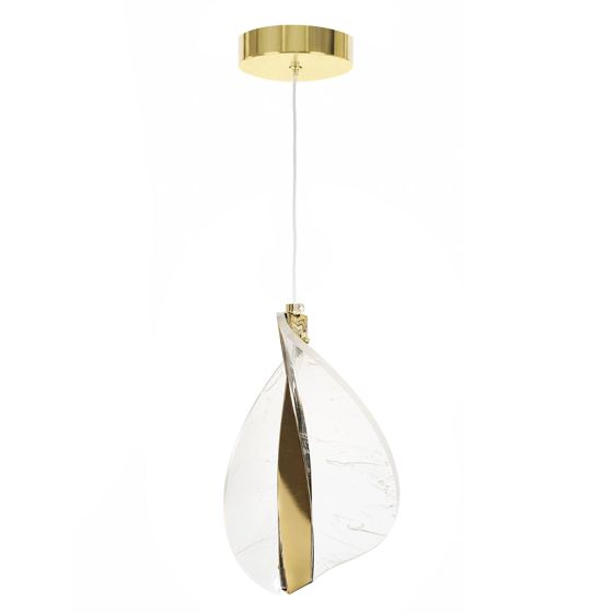 TOOLIGHT hängande taklampa G129-CP LED Guld 16x16x20cm