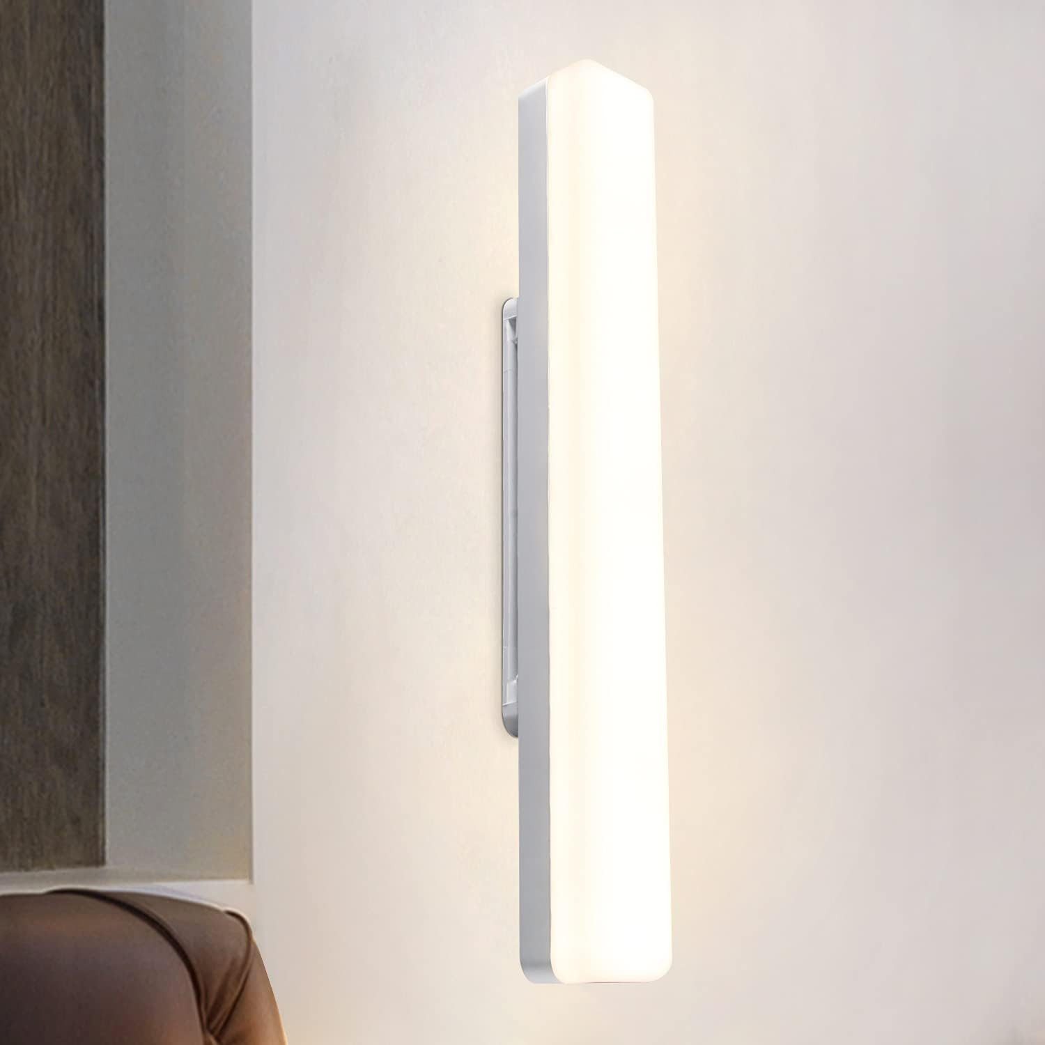 NETTLIFE LED - kökstaklampa, lång, 40 cm, dagsljus, 18W, neutralvit taklampa för källaren