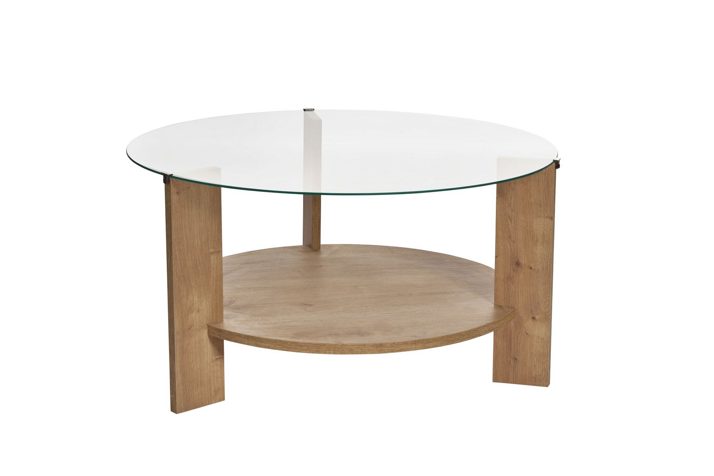 Norda Design Modernt soffbord, härdat glas, 75 x 40 x 75 cm | 100% melaminbelagt | Stilrent och hållbart