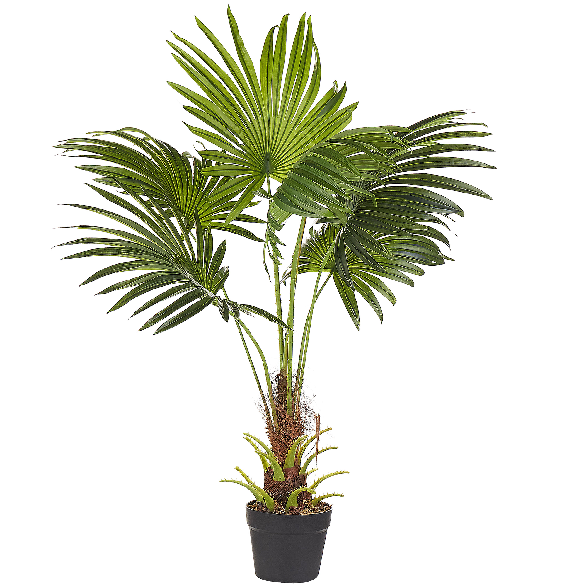Konstgjord växt FAN PALM 100 cm Grön
