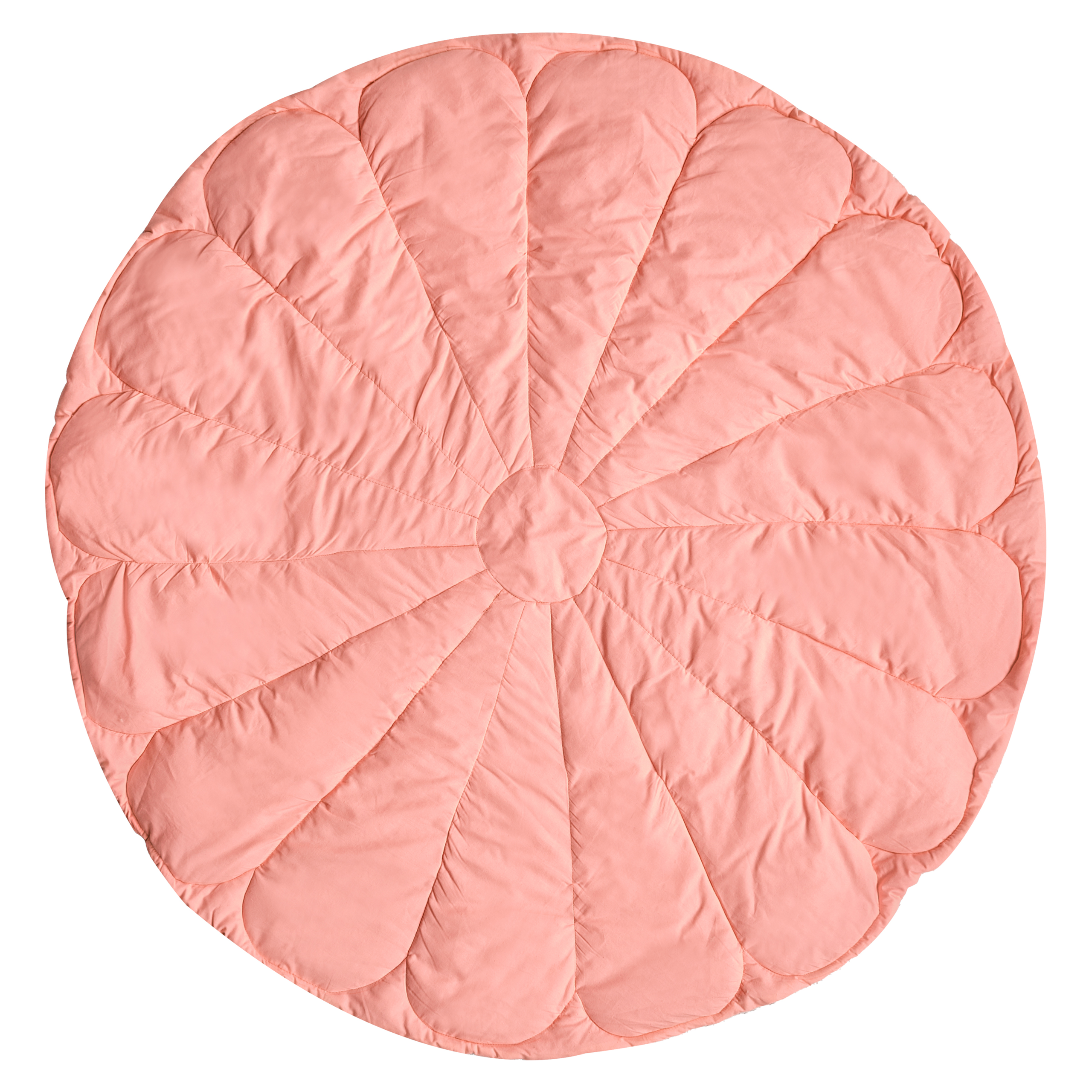 Lekmatta för barn ELIZJUM 110 x 110 cm Bomull Korall