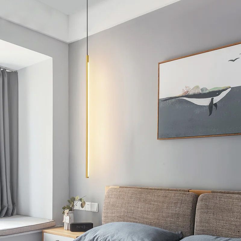 TOOLIGHT hängande taklampa LED APP1414-C 100CM Guld 97x18x97cm