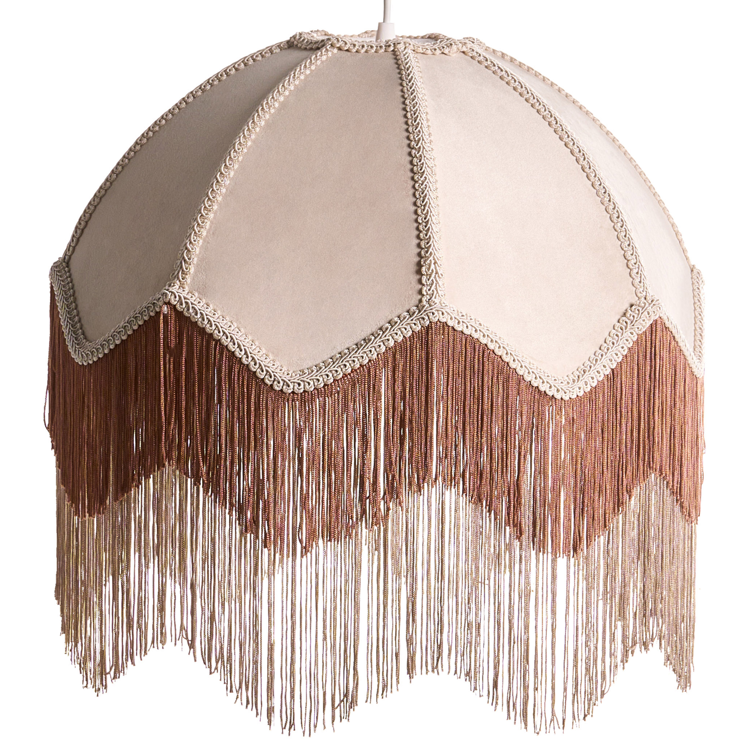 Pendellampa MILAGRO Beige