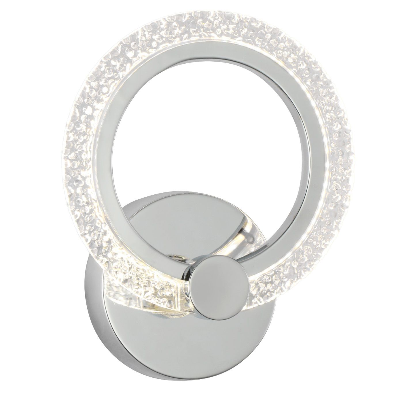 TOOLIGHT vägglampa LHJ067-W LED Krom 22x19x6cm