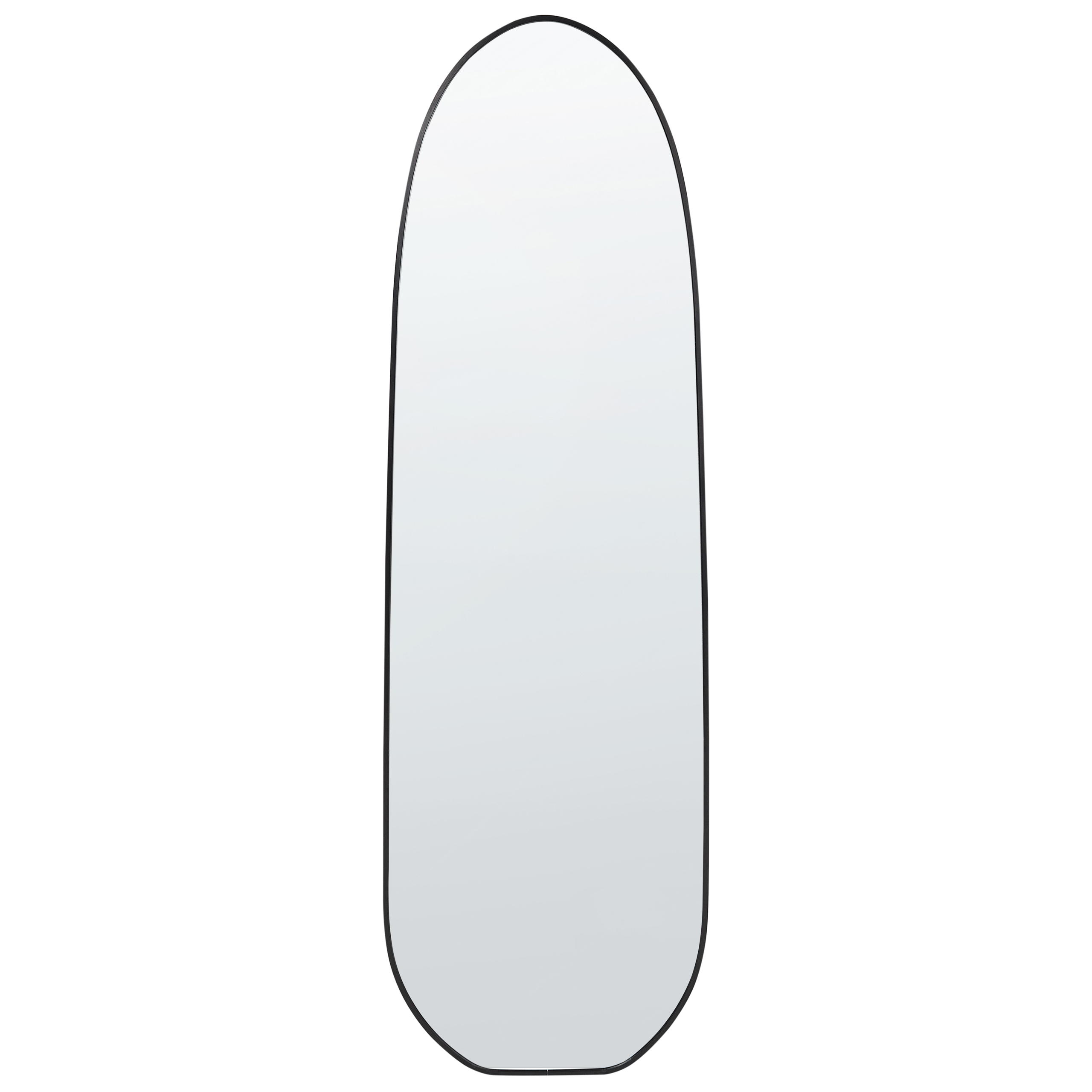 Väggspegel DARNETS 45 cm 160 cm Metall Svart