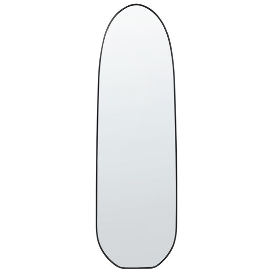Väggspegel DARNETS 45 cm 160 cm Metall Svart